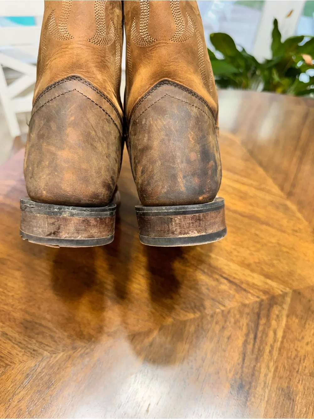 Cody James‎ Big Kids BBSC1904 Brown Leather Western Cowboy Boots  Size 5D